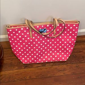 Kate spade polka dot purse